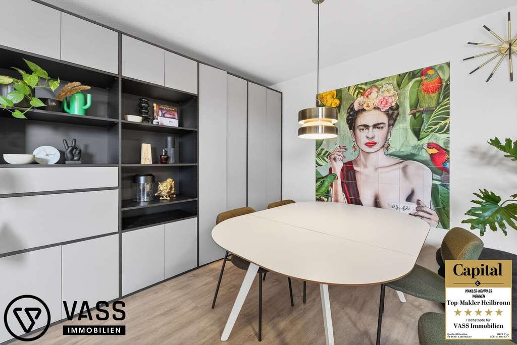 Immobilie in Untergruppenbach - Sanierte 2-Zimmer-Wohnung mit Stellplatz und Loggia in Untergruppenbach - Bild 1