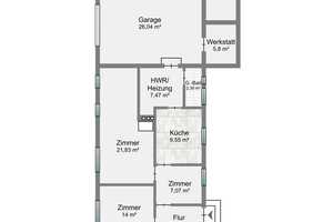 Im Herzen von Habenhausen - Einfamilienhaus mit großem Garten, Garage und Dachterrasse – Bremen – Vorschaubild 25