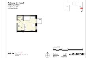 Uppenberg Mitte - 2. Obergeschoss – Kinderhauser Straße 110, 48147 Uppenberg, Münster – Vorschaubild 4