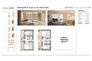 ** Stilvolle 2-Zimmer-Neubauwohnung mit außergewöhnlich großem Balkon | Erstbezug | ab 01.12.2026 ** – Kohlenstraße 27, 4107 Zentrum-Südost, Leipzig – Vorschaubild 17