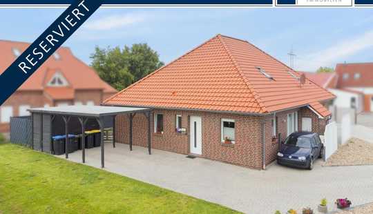 Bild von Neuwertige Bungalow-Doppelhaushälfte mit Ausbaupotenzial am Stadtrand von Norden