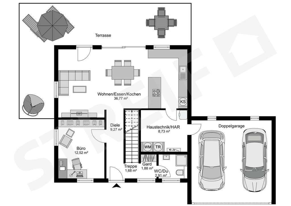 Immobilie in Langenenslingen - Starten Sie jetzt ins eigene Traumhaus - perfekt für Ihre Familie! STREIF Haus - Bild 3