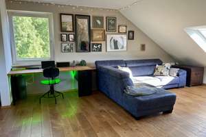 Bockum, drei Zimmer - Terrasse mit Blick in den Schönhausenpark – Rott 51, 47800 Bockum, Krefeld – Vorschaubild 4