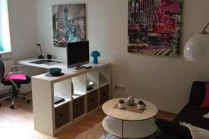 Stilvolle, vollmöblierte 1-Zimmer-Wohnung mit Küche und Bad im Zentrum von Münster – Dodostrasse 3, 48145 Mauritz-West, Münster – Vorschaubild 2