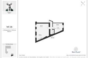 Investieren im beliebten Friedenau: Helle 2-Zimmer-Wohnung im ruhigen Gartenhaus I provisionsfrei – Schmiljanstraße 8, 12161 Friedenau, Berlin – Vorschaubild 14
