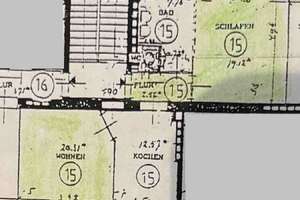 +++bezugsfreie 2-Zimmer-Altbauwohnung mit Dielenboden am Volkspark+++ – Bruchsaler Straße 13, 10715 Wilmersdorf, Berlin – Vorschaubild 22