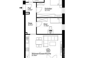 2-Zimmer, Südlage, KfW-Standard A+ – Die vollständige Adresse der Immobilie erhältst du vom Anbieter., 22143 Rahlstedt, Hamburg – Vorschaubild 11