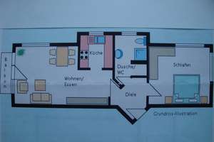 Ruhige naturnahe 2-Zimmer-Wohnung in Suttgart-Riedenberg – Die vollständige Adresse der Immobilie erhältst du vom Anbieter., 70619 Riedenberg, Stuttgart – Vorschaubild 14