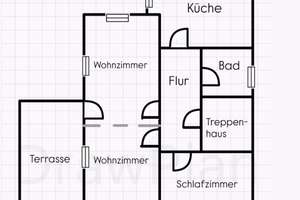WG möglich! Renovierte 2-3 Zimmer Wohnung mit großem Balkon! – 33609 Mitte, Bielefeld – Vorschaubild 10