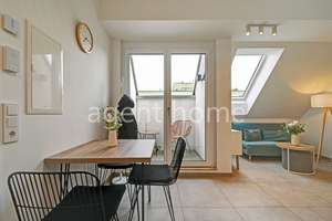 MÖBLIERT - MODERN STYLE - Praktisches Business Apartment mit Loggia