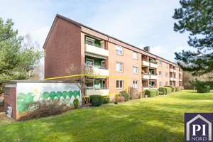 Hochpaterrewohnung mit Südbalkon, fußläufig zum Postsee