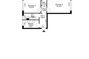 2 Raum Wohnung in ruhiger Lage Nähe S7 – Martha-Arendsee-Straße 32, 12681 Marzahn, Berlin – Vorschaubild 8