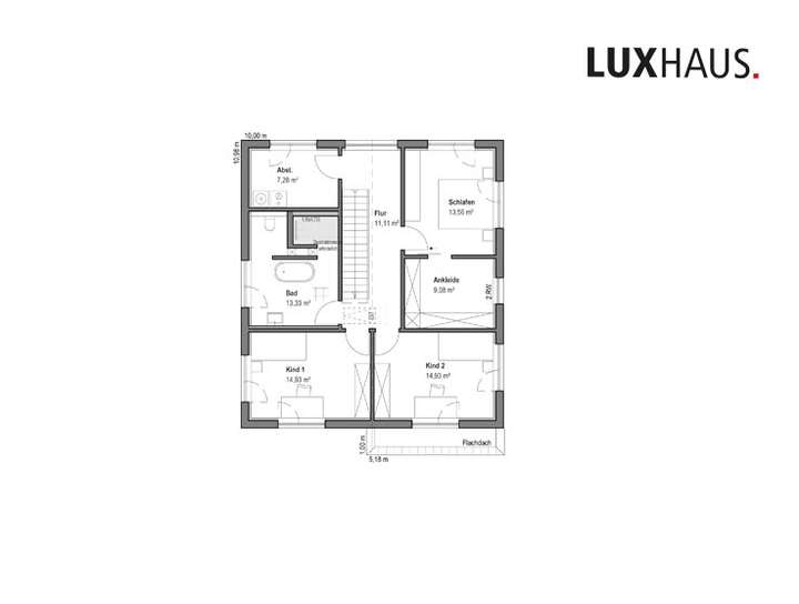 Grundriss Dachgeschoss