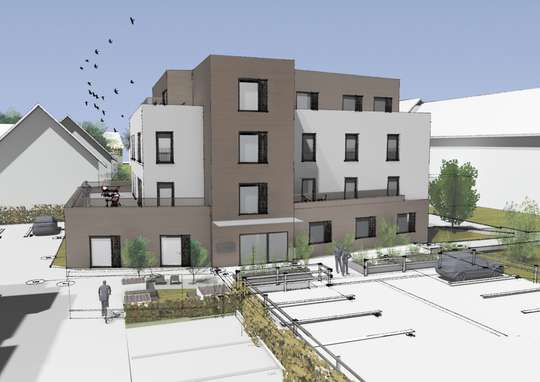 Innenstadtnahe Praxisräume im barrierefreien Neubau