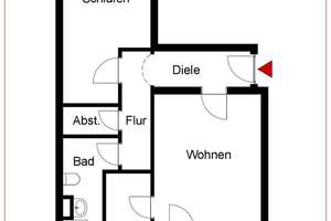 Attraktive 2-Zimmer-Wohnung mit Balkon und Duplex-Stellplatz in zentraler Lage – Die vollständige Adresse der Immobilie erhältst du vom Anbieter., 75177 Nordstadt, Pforzheim – Vorschaubild 11