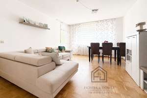F&D | Gepflegte 2-Zimmer-EG-Wohnung mit Südbalkon und Garage