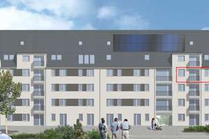 große 4-Raumwohnung in Innenstadtnähe mit Tiefgaragenstellplatz – Karl-Liebknecht-Straße 34/36, 7749 Wenigenjena, Jena – Vorschaubild 3