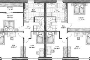 Moderne Stadtvilla als Doppelhaushälfte in schöner Lage in Wohldorf-Ohlstedt (TF1) – Die vollständige Adresse der Immobilie erhältst du vom Anbieter., 22397 Wohldorf-Ohlstedt, Hamburg – Vorschaubild 11