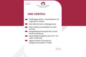 Modernes Wohnen in Stade– stilvolle Doppelhaushälfte mit Garten, Terrasse & hochwertiger Ausstattung – Die vollständige Adresse der Immobilie erhältst du vom Anbieter., 21682 Stade – Vorschaubild 2