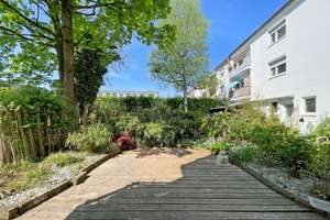 Sofort verfügbar! schöne 2-Zi.-Gartenwohnung. Traumhafte, ruhige Terrasse, TG-Einzelstellplatz