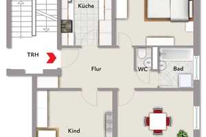 Charmante 3-Zimmer-Wohnung mit Balkon in Neuröthenbach bei Schweinau! – Nürnberg – Vorschaubild 13