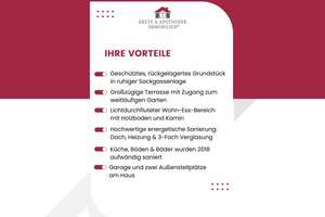 Kernsaniertes Einfamilienhaus in ruhiger Sackgasse mit großem Garten & Terrasse in Travemünde – Die vollständige Adresse der Immobilie erhältst du vom Anbieter., 23570 Travemünde, Lübeck – Vorschaubild 2