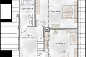 Einfamilienhaus in Kaulsdorf - Mit drei Bädern/WCs, Kamin, Garage, wohnlichem Souterrain – Die vollständige Adresse der Immobilie erhältst du vom Anbieter., 12621 Kaulsdorf, Berlin – Vorschaubild 22