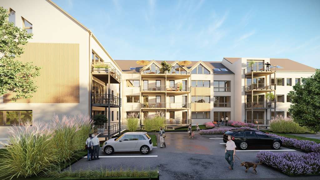 Grosszügige Dachgeschosswohnung mit großem Balkon über den Dächern Euskirchens