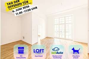 Appartement im Loftstyle * Parkett * Fußbodenheizung * EBK * Erstbezug 01/27