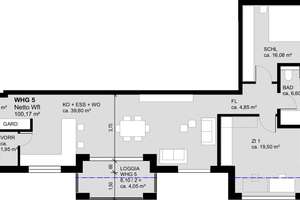 KERNSTADT * MODERNE 3,5-ZI. WHG * inkl. EBK, SÜD-BALKON,  BADEWANNE, TIEFGARAGE, AUFZUG uvm. – Grillparzerweg 17, 74074 Heilbronn, Heilbronn – Vorschaubild 17