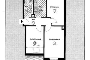 **HELLE 3-RWG inkl. Garage** Tageslichtbad mit Wanne - EBK  **WE 14** – Melscher Straße 20, 4299 Stötteritz, Leipzig – Vorschaubild 12