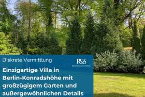 Einzigartige Villa im Norden Berlins – Die vollständige Adresse der Immobilie erhältst du vom Anbieter., 13505 Konradshöhe, Berlin – Vorschaubild 1