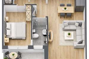 Barrierefreie 2 - Zimmer Neubau - Wohnung mit Balkon und Tiefgaragen Stellplatz – Die vollständige Adresse der Immobilie erhältst du vom Anbieter., 42113 Uellendahl-Katernberg, Wuppertal – Vorschaubild 9