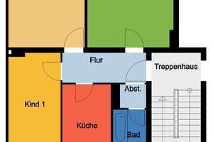VAHRENWALD | gepflegte 3-Zimmer-Wohnung im 3.Obergeschoss mit Balkon in begehrter Lage | EBK möglich – Alvenslebenstr.  5, 30163 Vahrenwald, Hannover – Vorschaubild 22