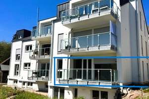 Neubau Erstbezug 83 qm EG 3 Zimmer-Wohnung mit Balkon und Panoramablick in Kernscheid ab sofort!
