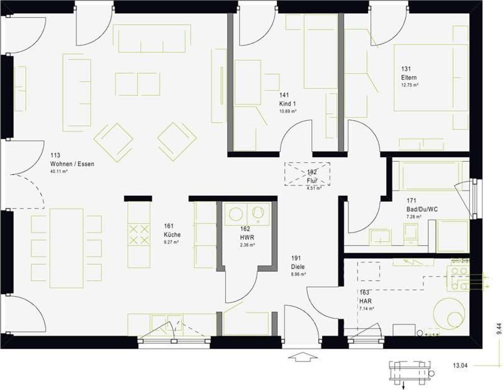 Immobilie in Alf - Ein Haus fürs Leben - mit massa Haus - Bild 4