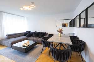 Panorama Tower Germering | Sanierte 2-Zimmer-Wohnung mit Balkon & Tiefgarage (4.OG) – Münchenerstraße 2, 82110 Germering – Vorschaubild 1