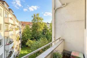 2-Zimmer-Wohnung mit Süd-Balkon zum ruhigen Innenhof