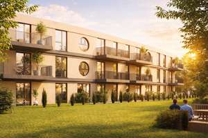 Exklusive 3-Zimmer-Neubauwohnung mit Süd-West-Balkon | KfW40 | Provisionsfrei