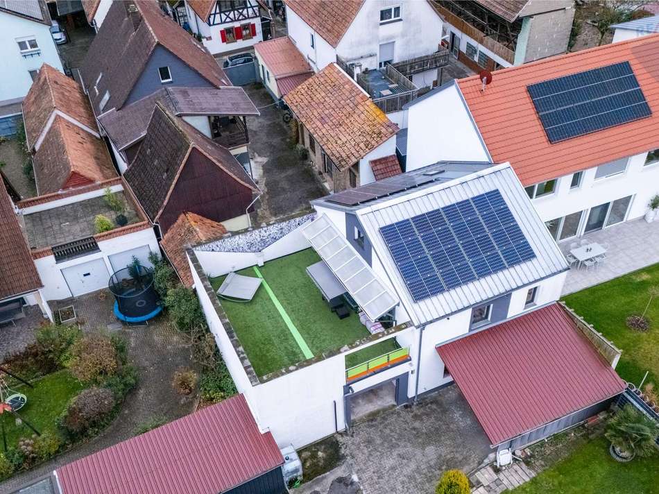 Haus von oben