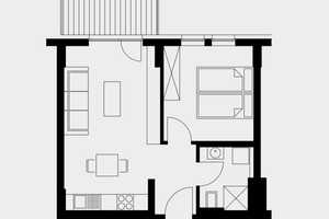 Erstbezug mit Balkon: Exklusive 2-Raum-Wohnung mit gehobener Innenausstattung in Magdeburg – Grusonstraße 10, 39112 Magdeburg – Vorschaubild 3