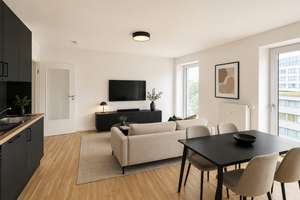 Erstbezug nach Modernisierung · 2-Zimmer-Wohnung PLUS Homeoffice-Nische & Einbauküche – Kölner Straße 223, 40227 Oberbilk, Düsseldorf – Vorschaubild 2