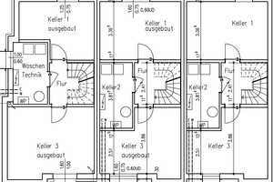Reiheneckhaus mit Grundstück, KfW 40, PV-Anlage,  Wärmepumpe, Festpreis, Keller, FB Heizung – Mettmann (Kreis) – Vorschaubild 8