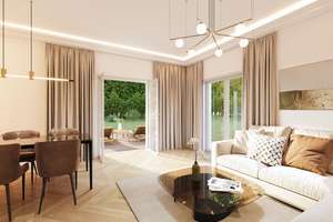 Garten-Maisonette in idyllischer Lage am Schloss Nymphenburg