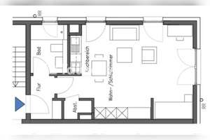 Tauschwohnung: Wohnung am Botanischer Garten in Köln Neubau 2016 – Amsterdamer Straße 59, 50735 Riehl, Köln – Vorschaubild 2