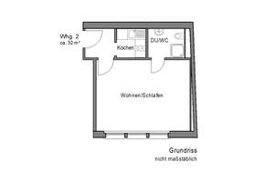 Kompaktes helles Apartment mit Kochnische in Saarbrücken – Passagestraße 7, 66111 Sankt Johann, Saarbrücken – Vorschaubild 10