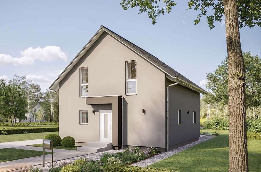 Immobilie in Grebenhain - 🏠🏗️ Modernes Effizienzhaus als Neubau mit traumhaften Grundriss sucht Baufamilie! 💚  - Bild 3
