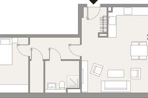 Lichtdurchflutete Erdgeschosswohnung mit Terrasse und modernem Wohnambiente – Mathilde-Maier-Str. 13, 60326 Gallus, Frankfurt am Main – Vorschaubild 11