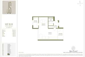 Über den Dächern der City-West: Saniertes 1-Zimmer-Studio-Apartment mit Balkon – Johann-Sigismund-Straße 18, 10711 Halensee, Berlin – Vorschaubild 14