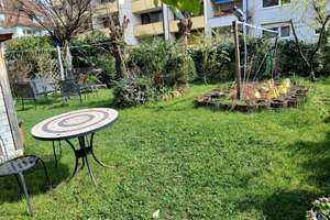 Ruhige Erdgeschosswohnung mit einmaligem Garten in zentraler Lage in der Unterwiehre